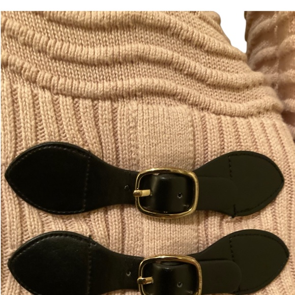 Calvin Klein Cowl Neck Blush Pink Textured Sweater‎ - Picture 3 of 3